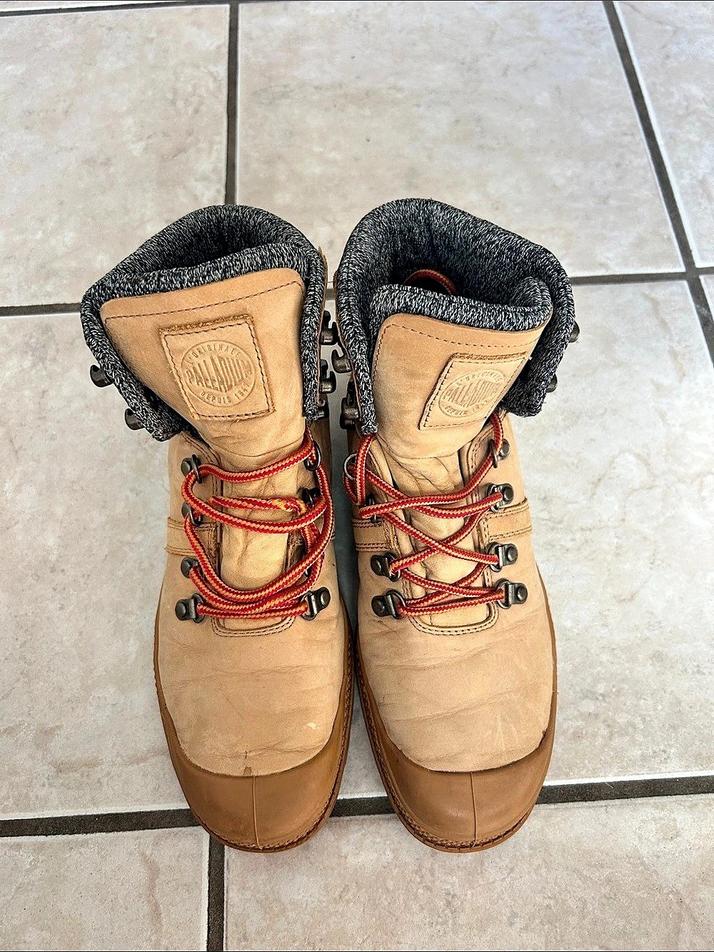 Palladium Pampa Hi Leather Boots US 8